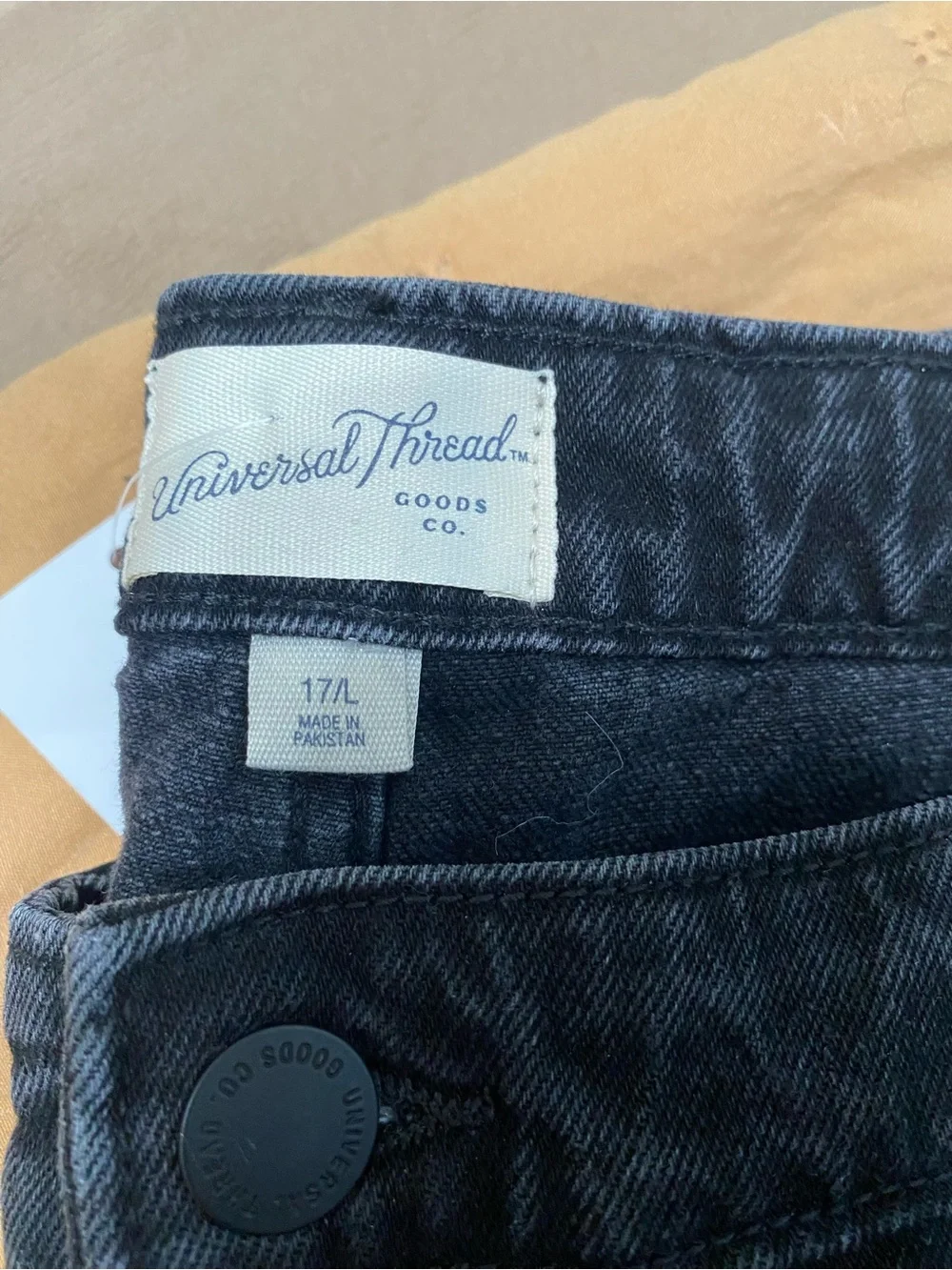 Women's High-Rise Flare Long Jeans - Black